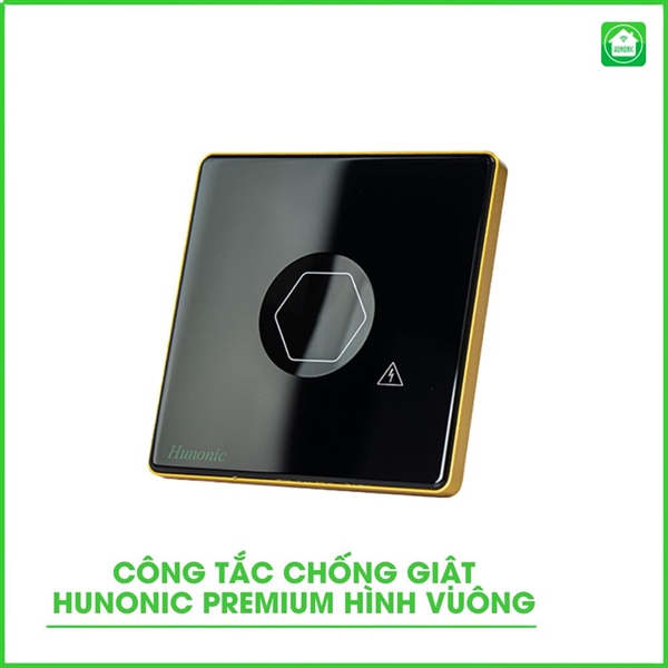 Công tắc cảm ứng BLE Premium CSL Chống Giật, HV, màu Đen