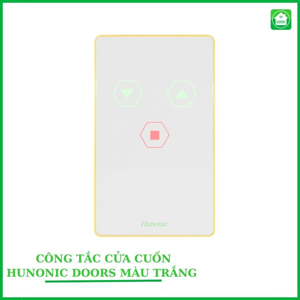 Công tắc Cửa Cuốn Wifi Hunonic Door S màu Trắng