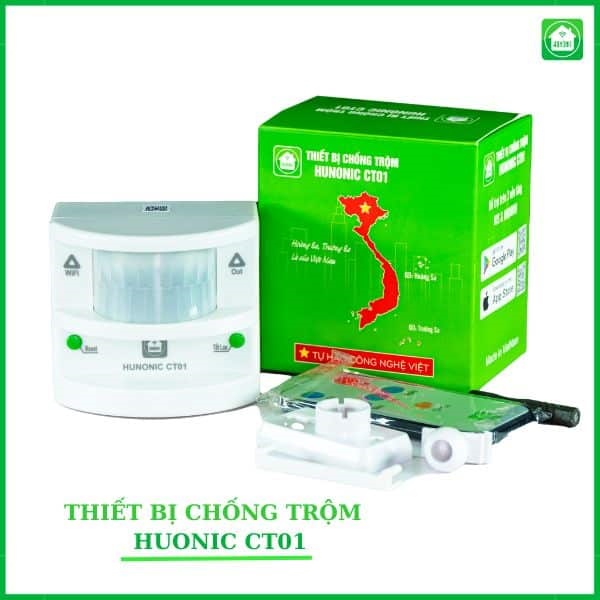 Thiết Bị Báo Trộm Wifi Hunonic CT01