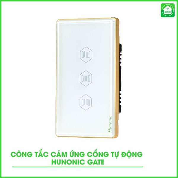 Công tắc cảm ứng Cổng tự động Wifi Hunonic Gate màu Trắng