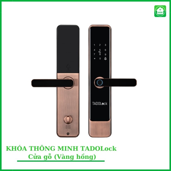 Bộ Khóa cửa thông minh TADOLock, mã TDL69, màu đồng thiếc
