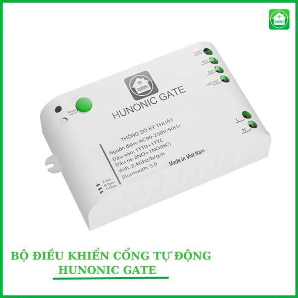 Bộ điều khiển cổng Wifi Hunonic GATE