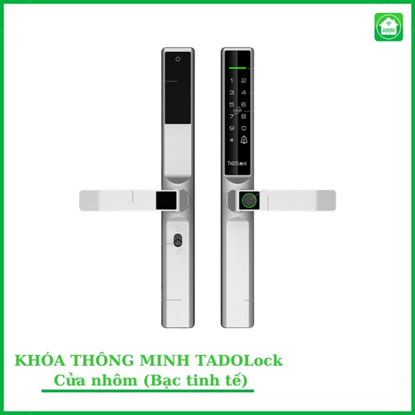 Bộ Khóa cửa thông minh TADOLock, mã TDL39, màu bạc