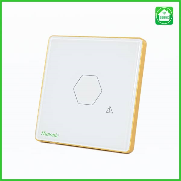 Công tắc cảm ứng BLE Luxury CSL Chống Giật, HV, màu Trắng