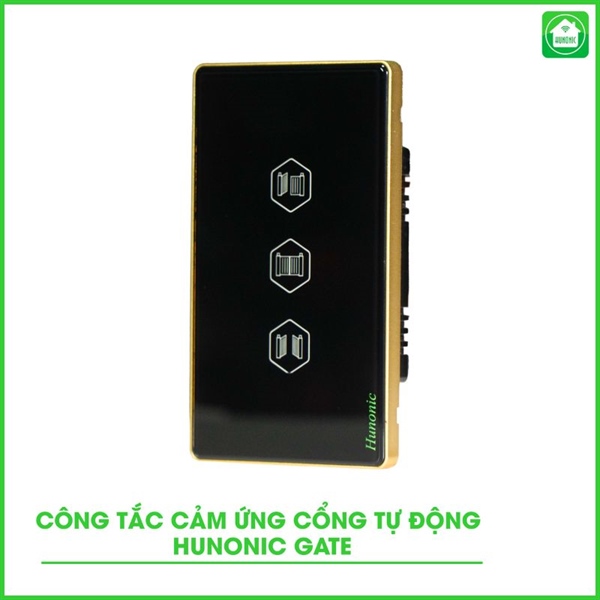 Công tắc cảm ứng Cổng tự động Wifi Hunonic Gate màu Đen