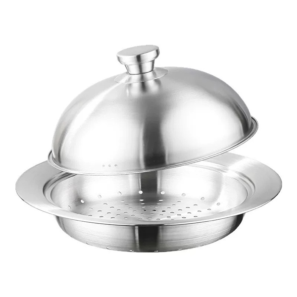 S200 - R763 Bộ Khay Hấp Inox 27cm NK-AL763P27