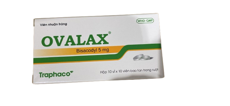 Ovalax bisacodyl 5mg traphaco (h/100v)
