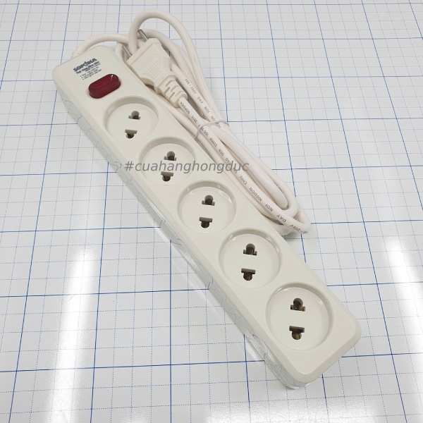 Ổ cắm lõi sứ chống cháy 2200W 5L2-3