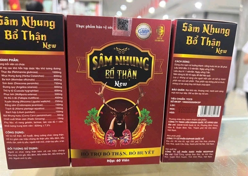 Sâm nhung bổ thận 60v