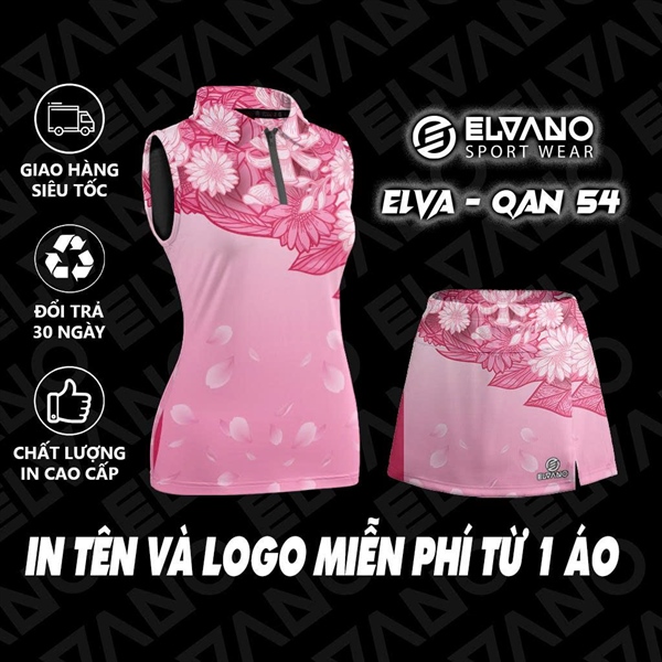 Set Áo Váy ELVANO thiết kế cao cấp Mẫu ELVA-QAN54