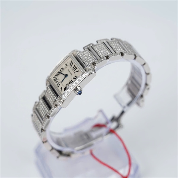 Đồng hồ Cartier đính kim- kim độ (CC487881) sz23.6 (HC) KG+