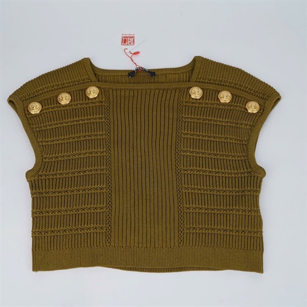 Áo thun Balmain vàng xanh (BQ) KG+