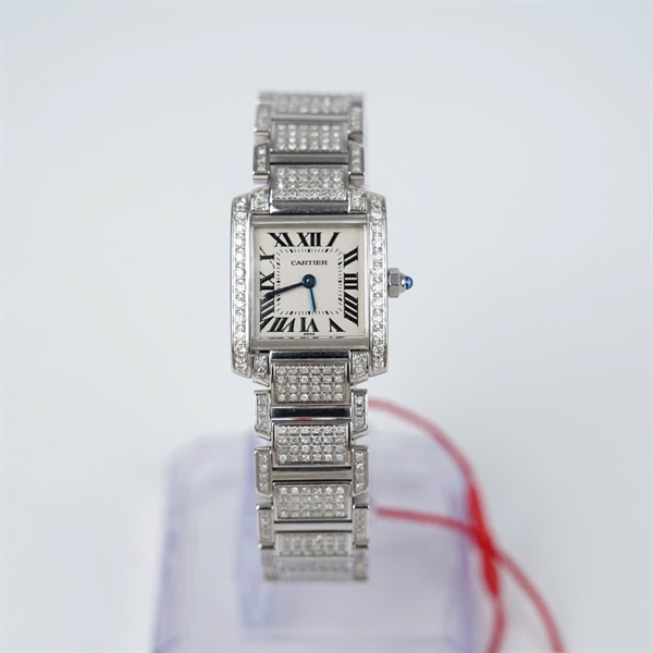 Đồng hồ Cartier đính kim- kim độ (CC487881) sz23.6 (HC) KG+