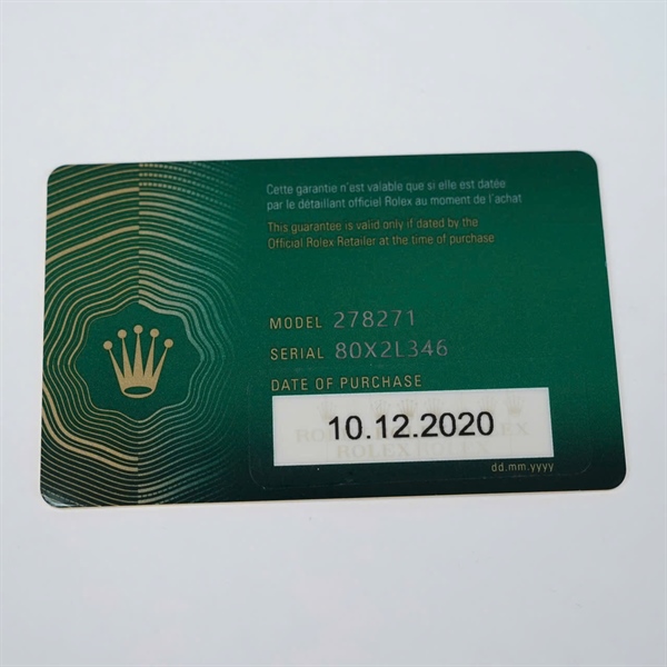 Đồng hồ Rolex mặt nâu (80X2L346) sz33.6 (HC) KG+