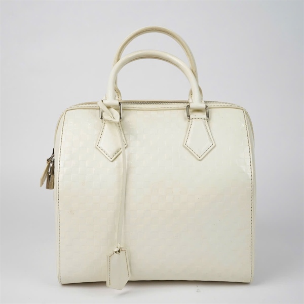 Túi LV Speedy trắng kèm ổ+ 2 chìa (CA0153) sz23 (HN) KG+