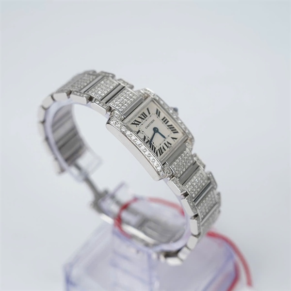 Đồng hồ Cartier đính kim- kim độ (CC487881) sz23.6 (HC) KG+