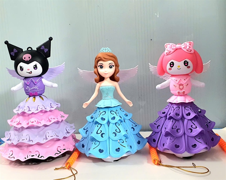 Đèn KUROMI, CÔNG CHÚA + NHẠC + DI CHUYỂN + XÒE VÁY, mix, SP2279