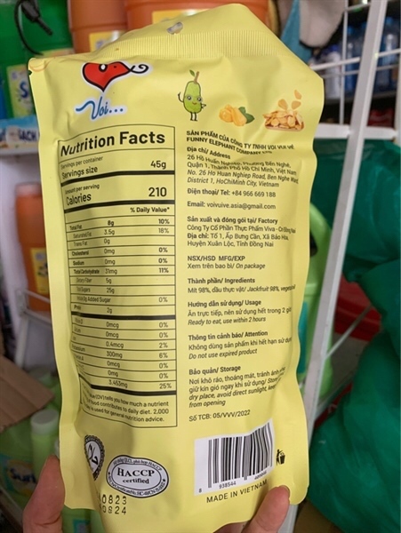 Mít sấy giòn 150G QC: 32