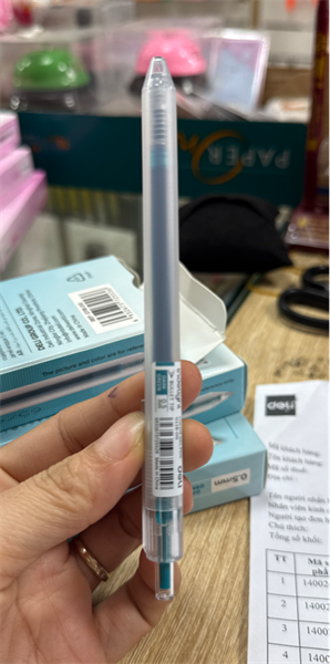 Bút gel Deli G118 Green dark