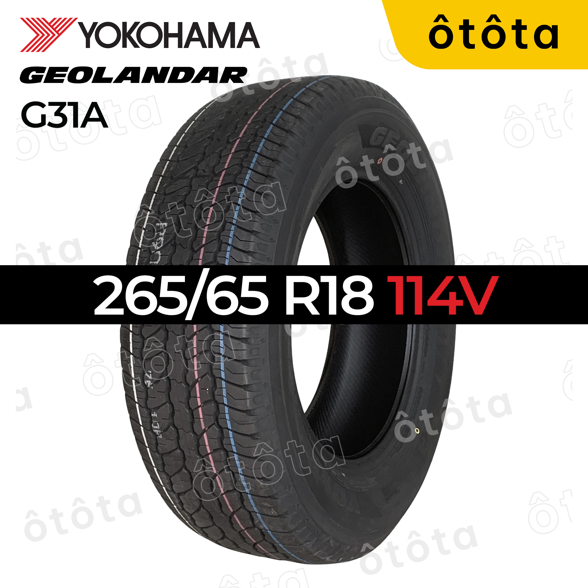 Lốp Yokohama 265/65 R18 114V GEOLANDAR G31A CV