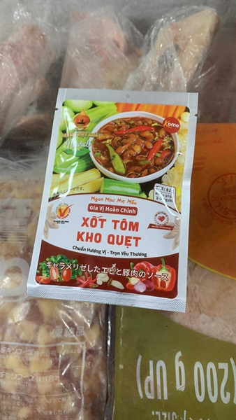 Sốt tôm kho quẹt