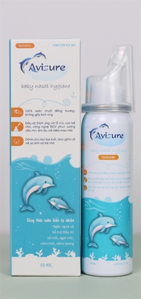Xịt mũi đẳng trương Avisure Isotonic 50ml - Bảo Minh