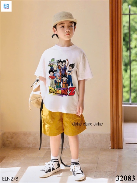 32083 - Set sogoku trắng quần vàng