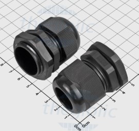 Ốc siết cáp nhựa kín nước PG21 (đen) Etek