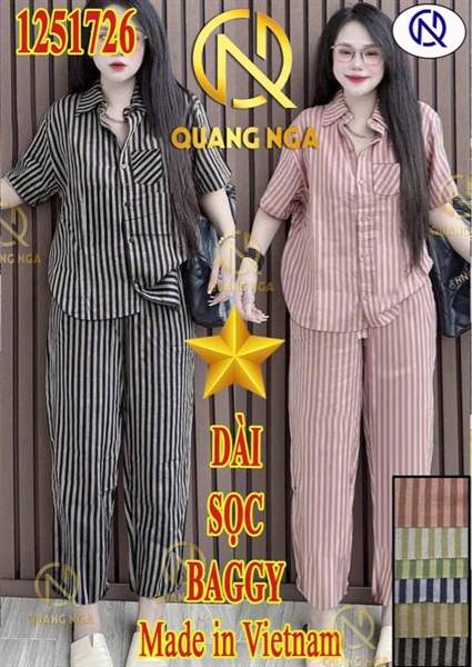 KT BỘ SỌC MÀU DÀI TN QN
