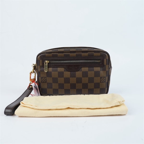 Túi LV Clutch ô vuông nâu (TH1047) sz20 (LT) KG+