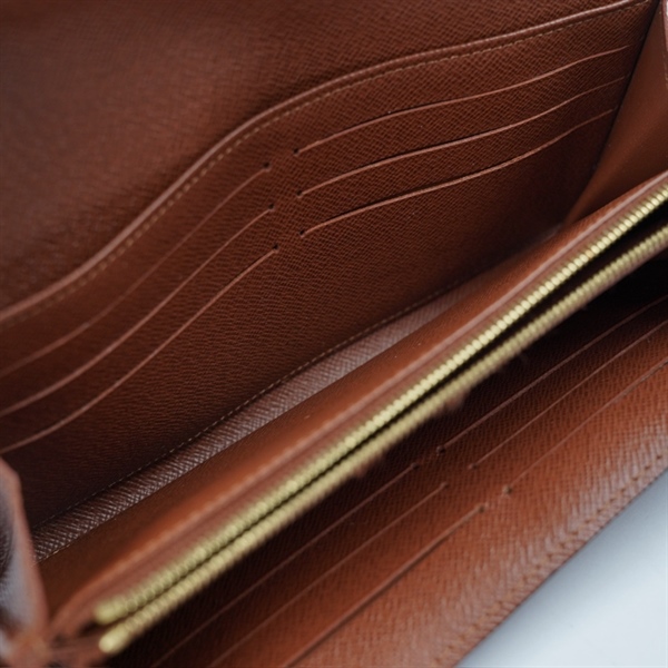 Ví LV hoa nâu có nắp (LT) KG+