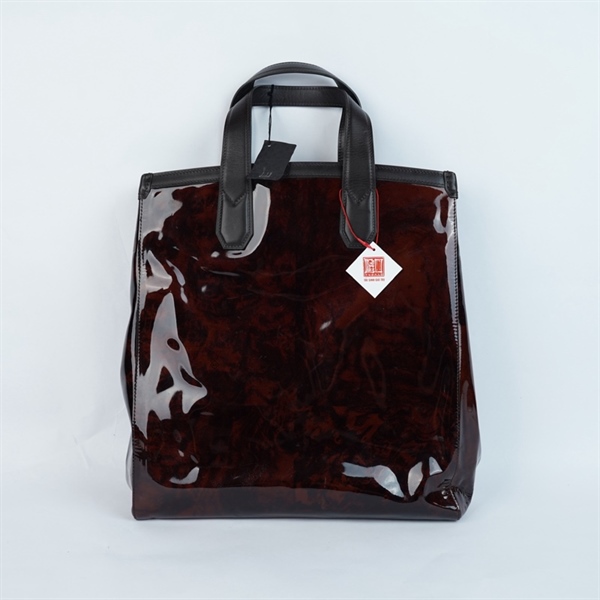 Túi Alfred Dunhill Tote nâu sz35-37 (MV) KG+