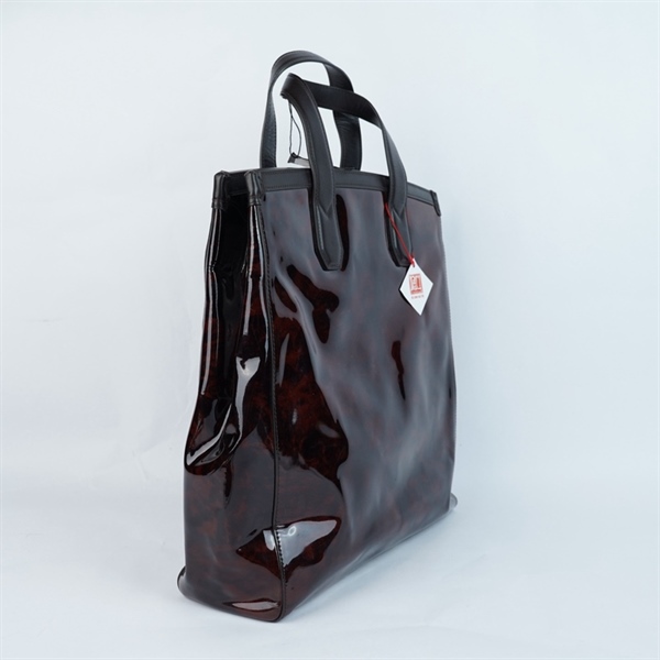 Túi Alfred Dunhill Tote nâu sz35-37 (MV) KG+