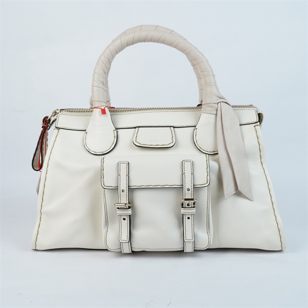 Túi Chloe Edith trắng sz33-42 (MV) KG+