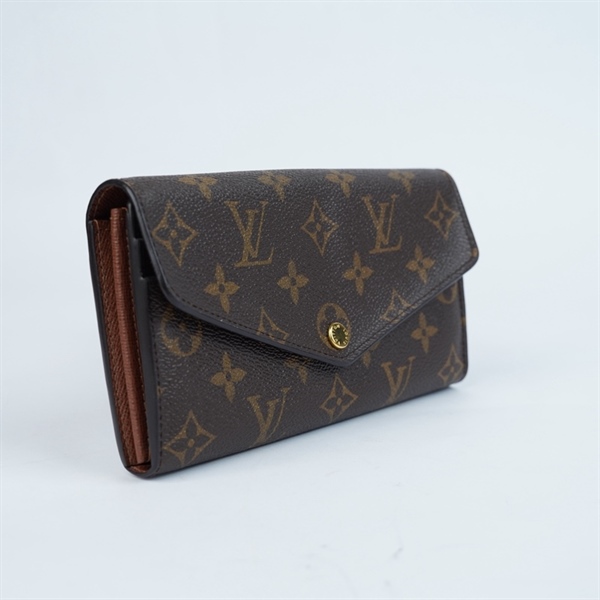 Ví LV hoa nâu có nắp (LT) KG+