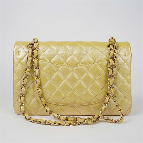 Túi Chanel Classic vàng chanh (LPUX5JNA) sz25 KG+