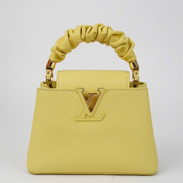 Túi LV Capucines vàng sz16-20 KG+