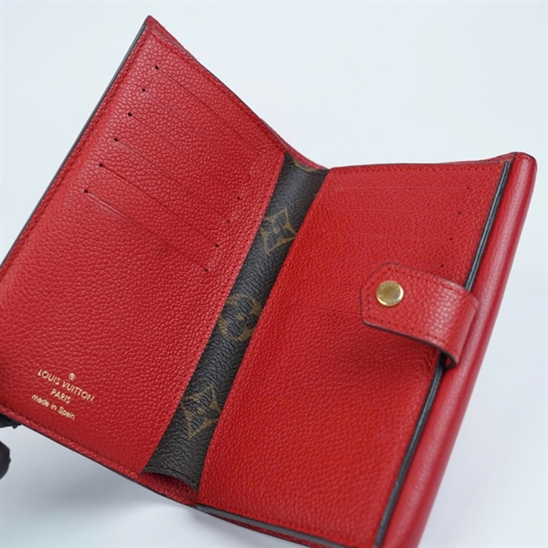 Ví LV hoa nâu nắp đỏ (LT) KG+