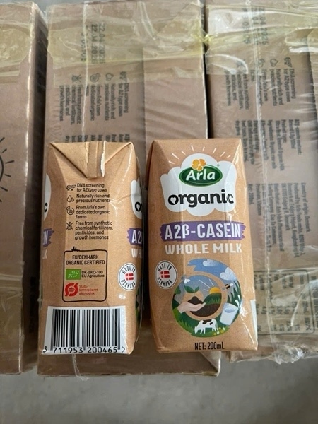 Sữa tươi Organic Arla đạm A2-CASEIN 200ml