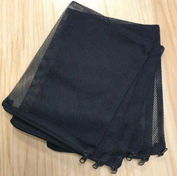 Túi Đựng VLL 15x20 Màu Đen Có Khoá Kéo