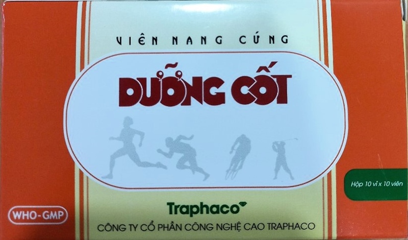 Viên nang cứng Dưỡng cốt Traphaco (Kiện x 60 Hộp x 10 vỉ x 10 viên)