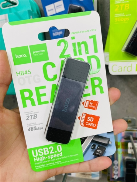 Đầu Đọc Thẻ HB45 Hoco USB