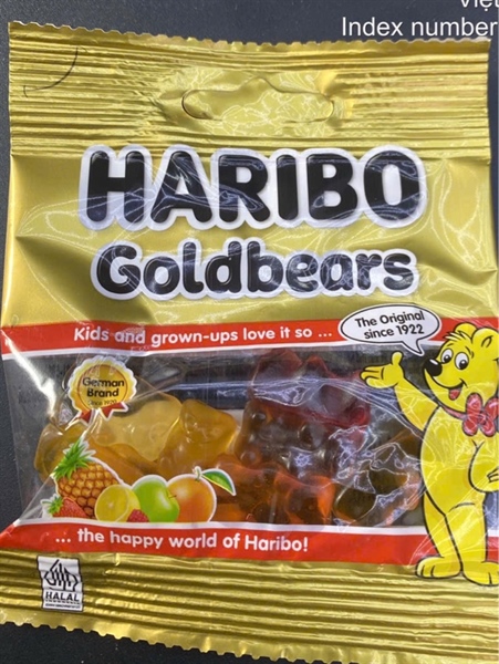 Kẹo dẻo Haribo gấu
