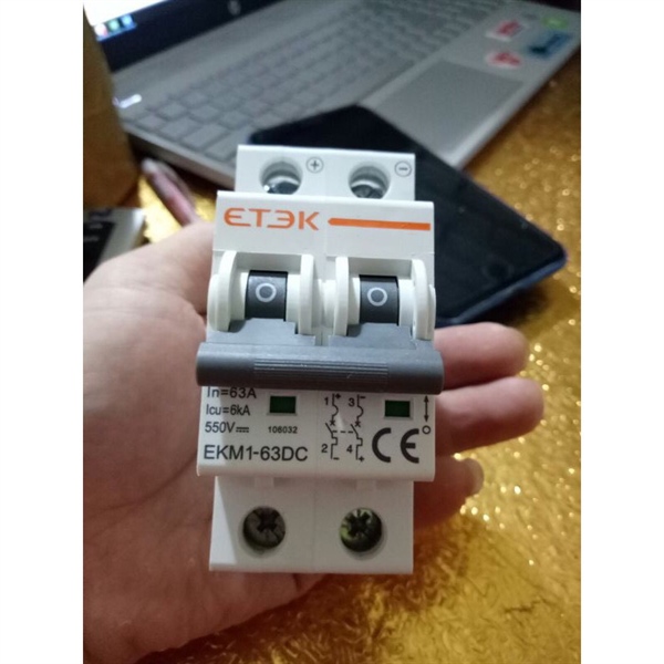 CB DC 63A 550VDC/600VDC 2P ETEK