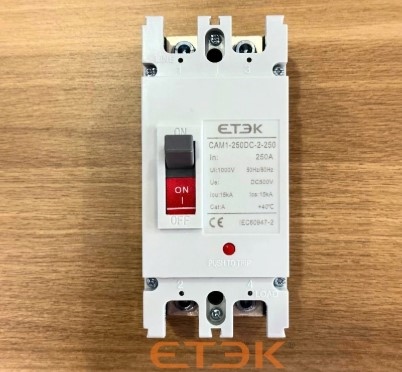 CB DC BATTERY 500VDC 250A 2P ETEK