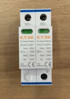 CẮT LỌC SÉT DC ETEK - SPD DC 20KA 2P 800VDC