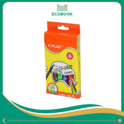 Bộ bút lông màu tô- 6 màu ELEPHANT JUMBO YPLUS (4711678077442) Bộ bút lông màu tô- 6 màu ELEPHANT JUMBO YPLUS (4711678077442)