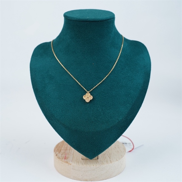 Dây chuyền Van Cleef Sweet hoa vàng (JB119673) (HC)+