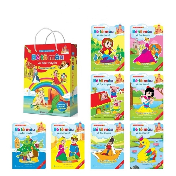 Bộ tô màu và đọc truyện