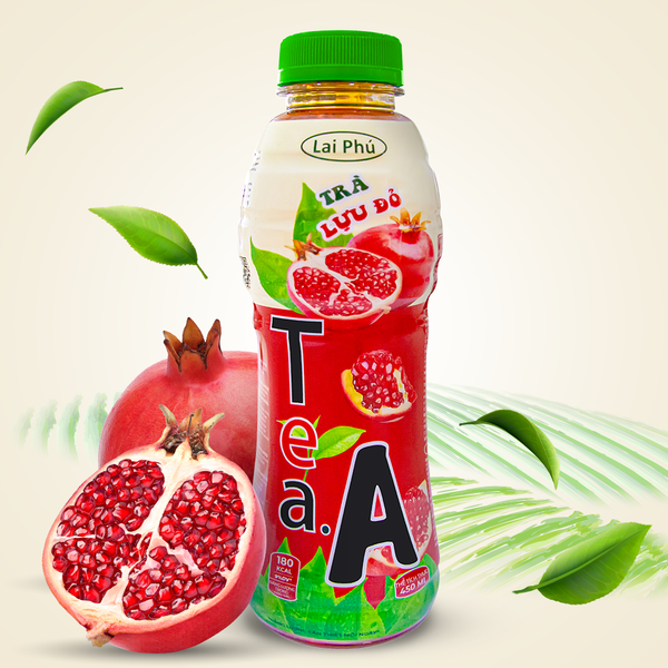 Tea.A Trà LỰU ĐỎ 450ml